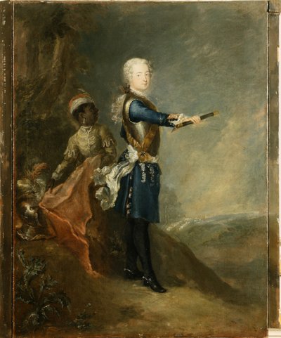 Federico II come principe ereditario, c.1735 da Georg Wenzeslaus von Knobelsdorff